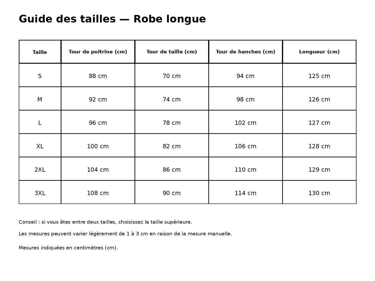 Robe imprimée Taille Haute